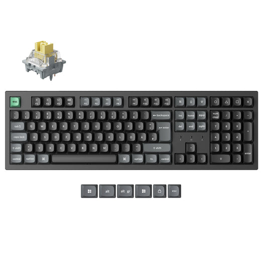 Keychron K10 Ultra 8K Wireless Custom Mechanical Keyboard ISO Layout