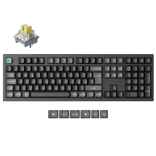 Clavier mécanique personnalisé sans fil Keychron K10 Ultra 8K Collection avec disposition ISO