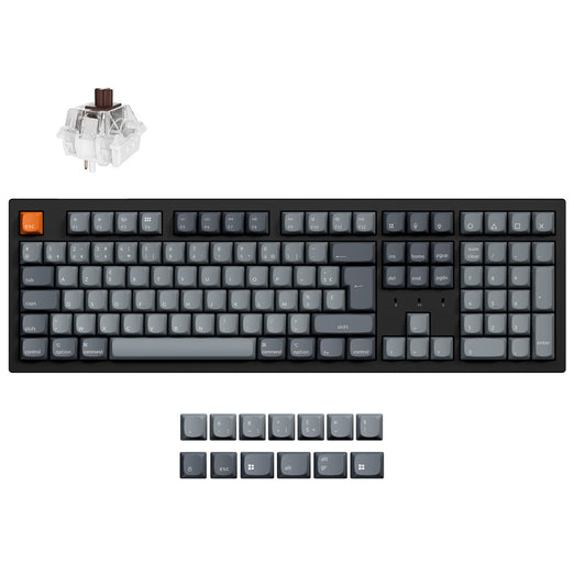 Keychron K10 Max QMK/VIA Wireless Mechanical Keyboard ISO Layout Collection