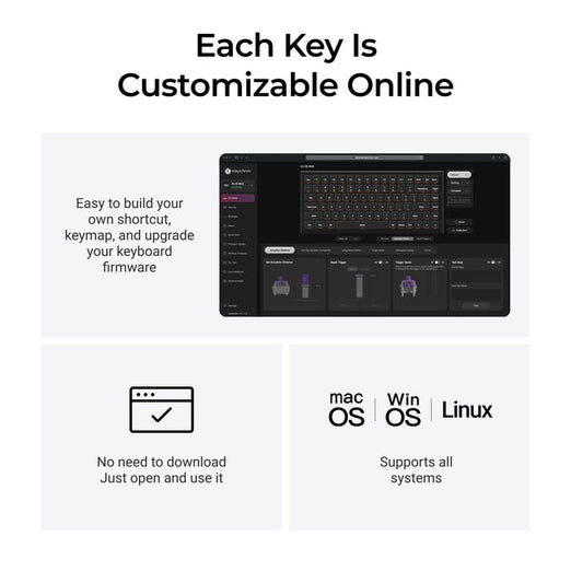 Keychron K2 HE Wireless Magnetic Switch Custom Keyboard - All-Wood Special Edition