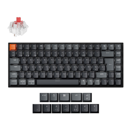 Keychron K2 QMK Wireless Mechanical Keyboard ISO Layout - Version 3