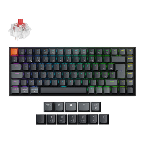 Keychron K2 QMK Wireless Mechanical Keyboard ISO Layout - Version 3
