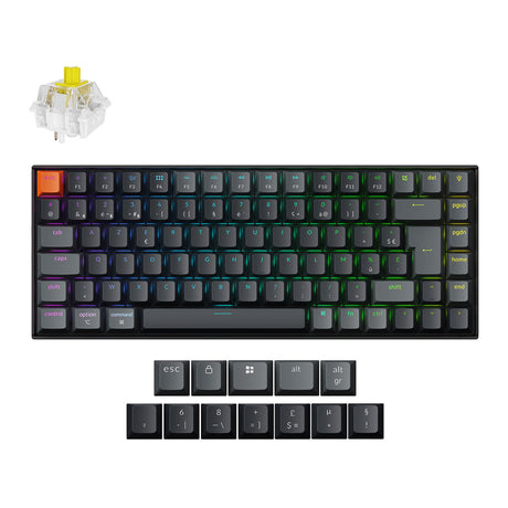 Keychron K2 QMK Wireless Mechanical Keyboard ISO Layout - Version 3
