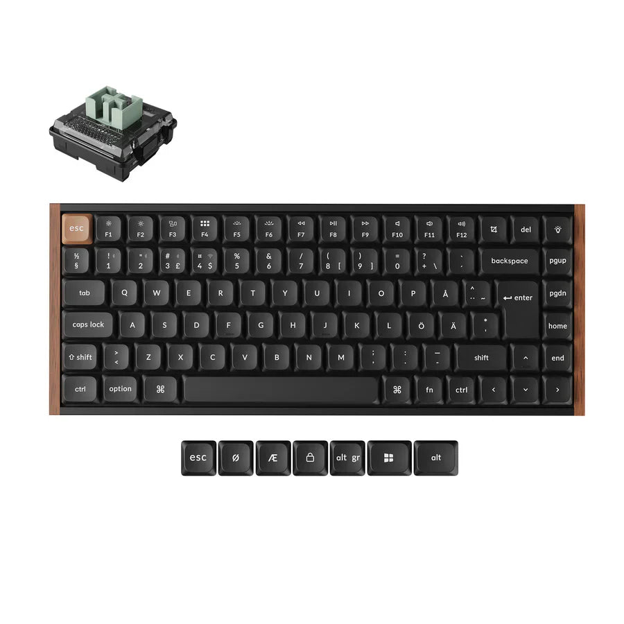 Clavier personnalisé Keychron K3 HE sans fil à interrupteur magnétique