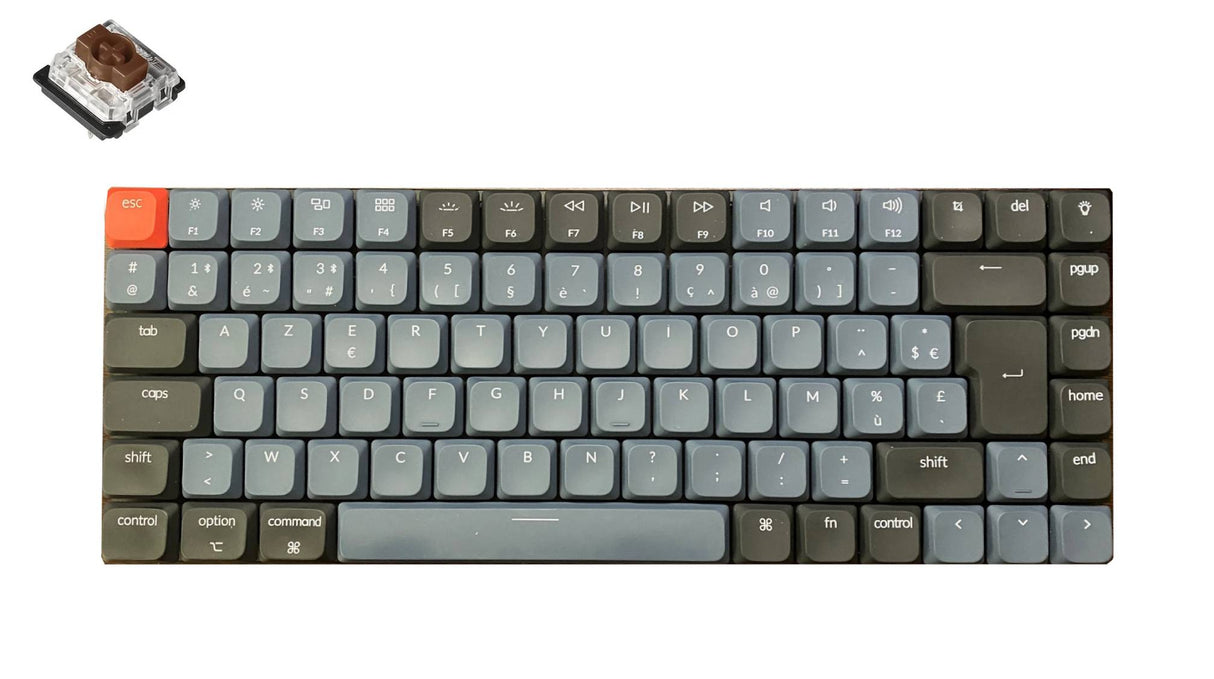 Keychron K3 Pro QMK/VIA Clavier mécanique sans fil Collection de mises en page ISO