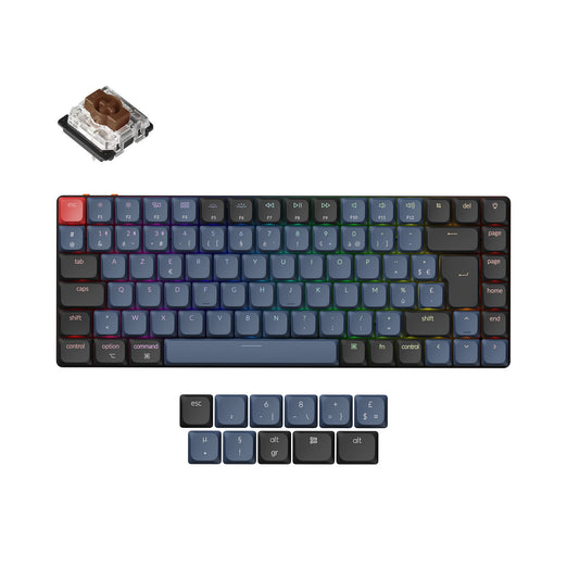 Keychron K3 Pro QMK/VIA Clavier mécanique sans fil Collection de mises en page ISO
