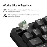 Clavier de jeu filaire Keychron C0 HE à une main avec interrupteurs magnétiques