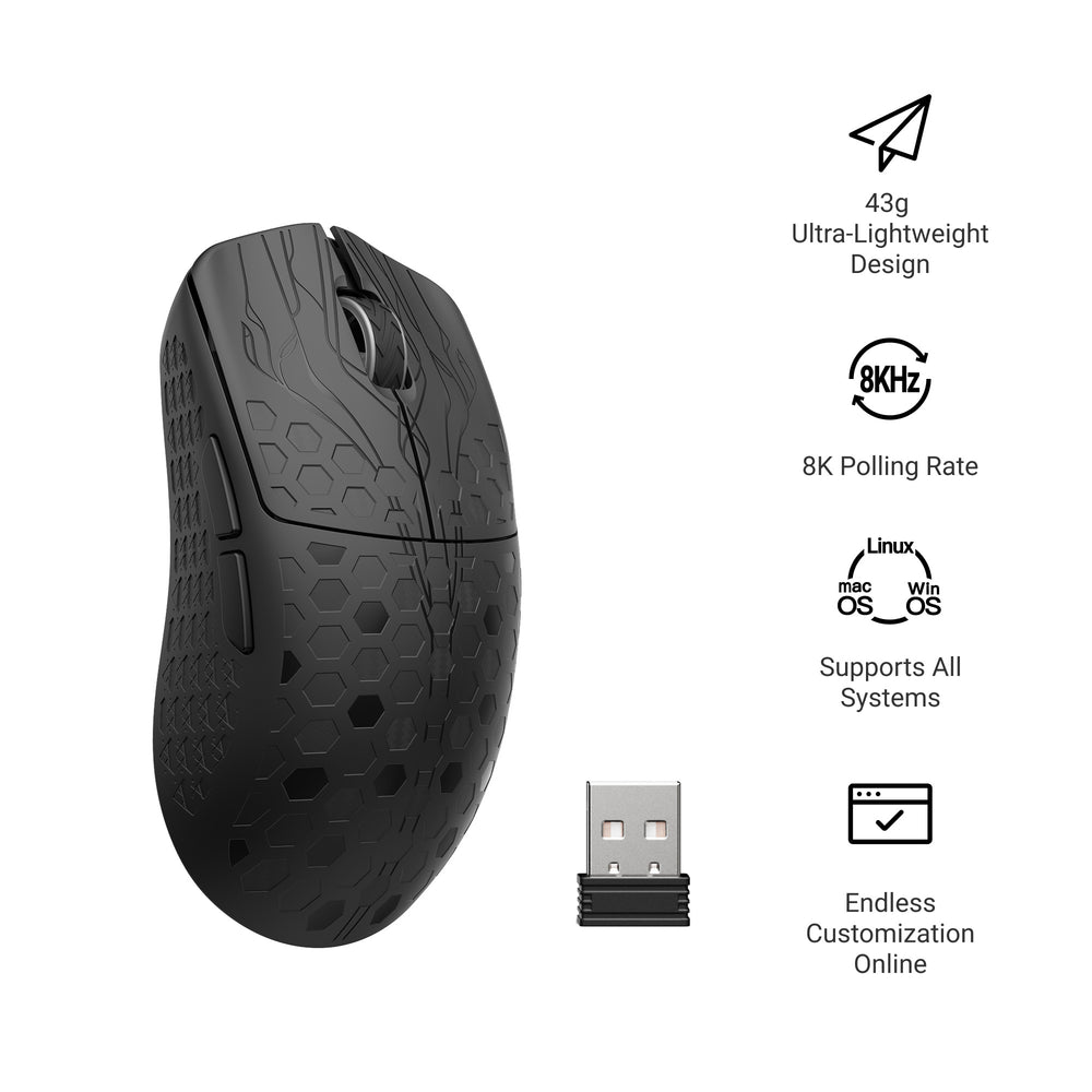 Souris sans fil ultra légère Keychron G5
