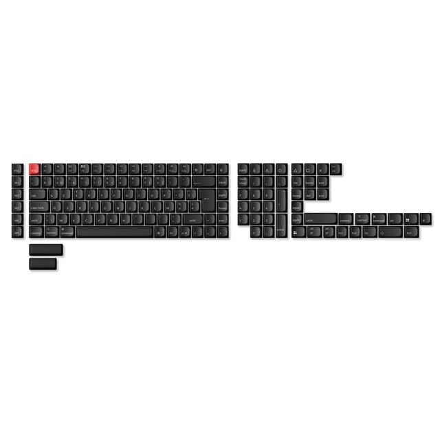 Ensemble complet de touches Keychron ISO ABS - Noir