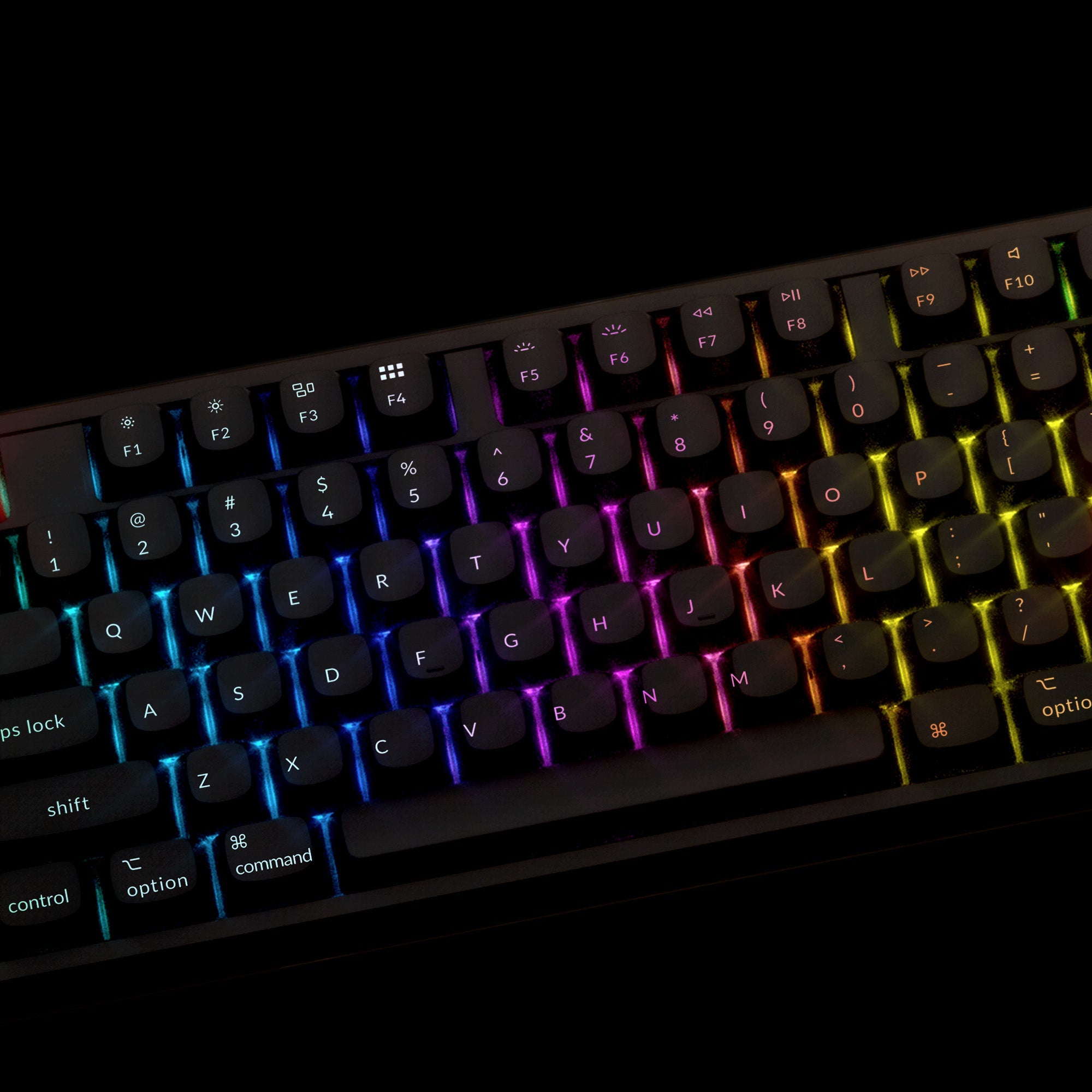 Jeu complet de touches en ABS OSA ANSI rétroéclairées