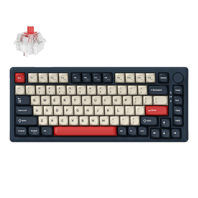 Keychron J2 QMK Wireless Mechanical Keyboard (US ANSI Layout)