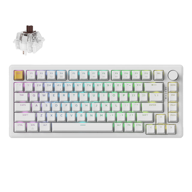 Keychron J2 QMK Wireless Mechanical Keyboard (US ANSI Layout)