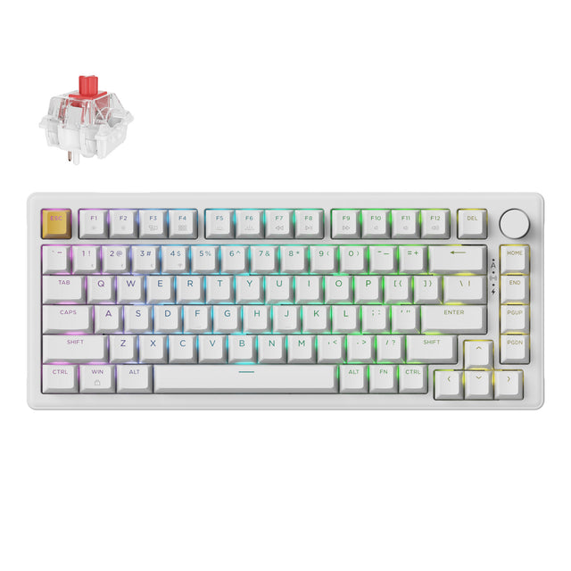 Keychron J2 QMK Wireless Mechanical Keyboard (US ANSI Layout)