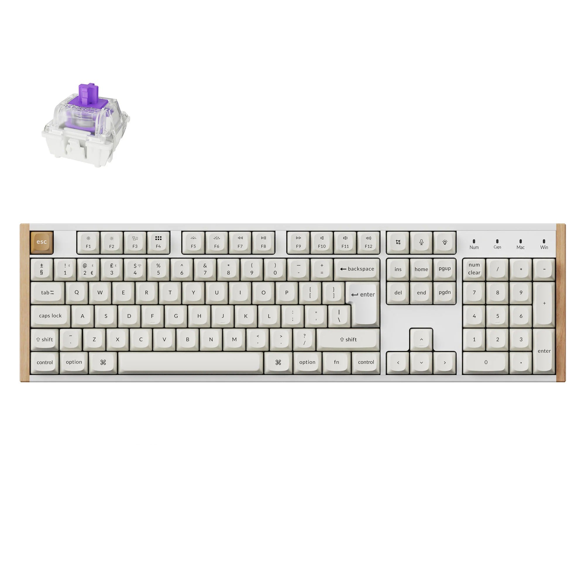 Clavier personnalisé Keychron K10 HE sans fil à interrupteur magnétique Collection disposition ISO