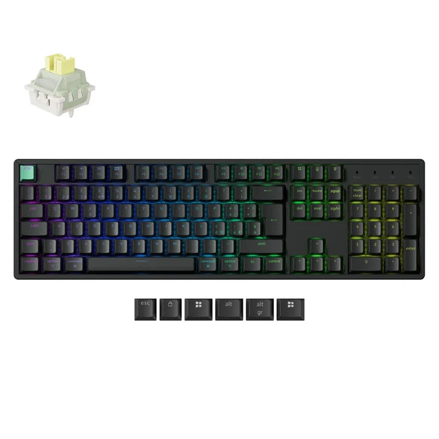 Clavier personnalisé Keychron K10 HE sans fil à interrupteur magnétique Collection disposition ISO