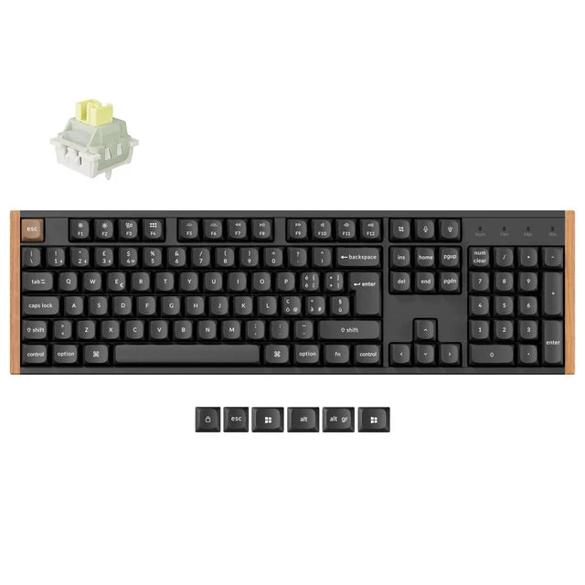 Clavier personnalisé Keychron K10 HE sans fil à interrupteur magnétique Collection disposition ISO