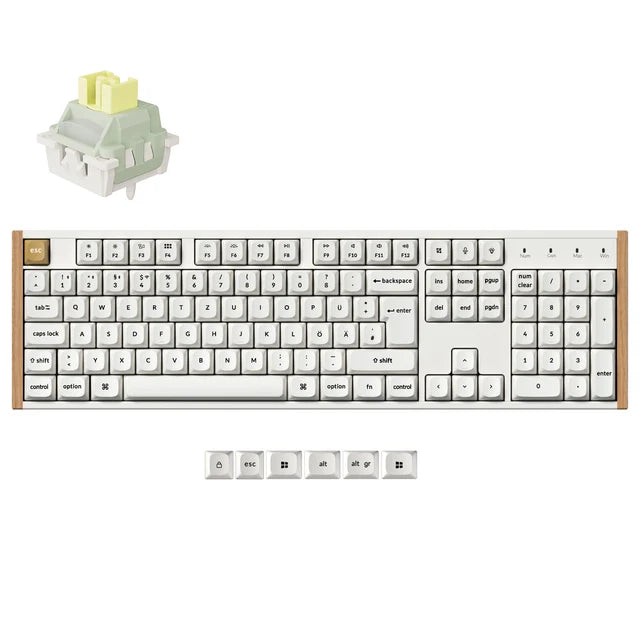 Clavier personnalisé Keychron K10 HE sans fil à interrupteur magnétique Collection disposition ISO