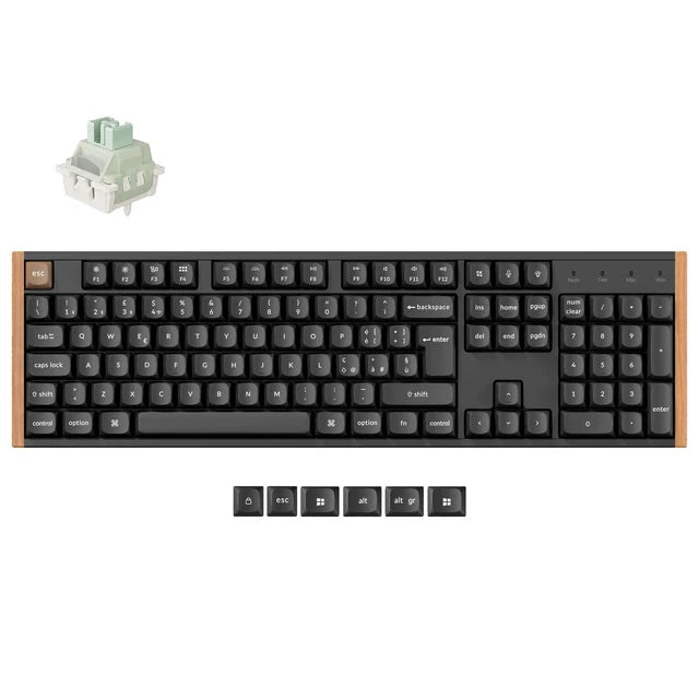 Clavier personnalisé Keychron K10 HE sans fil à interrupteur magnétique Collection disposition ISO