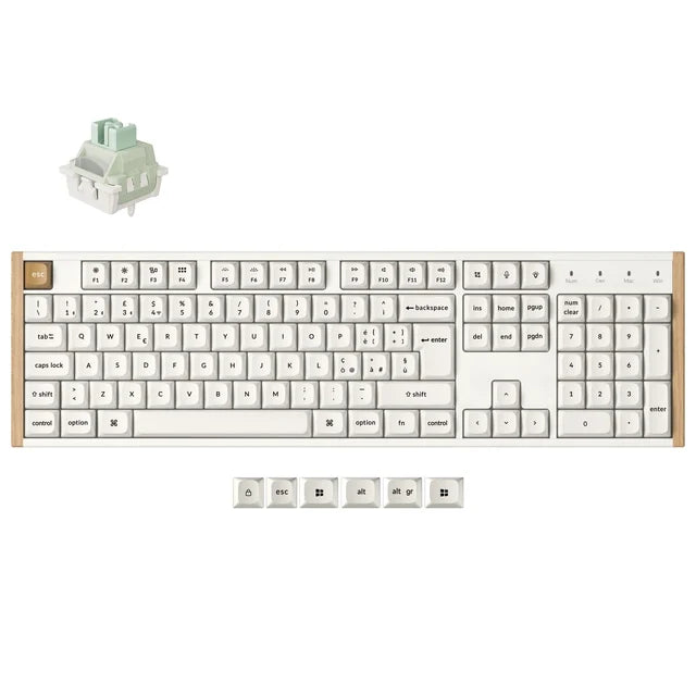 Clavier personnalisé Keychron K10 HE sans fil à interrupteur magnétique Collection disposition ISO