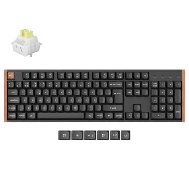 Clavier personnalisé Keychron K10 HE sans fil à interrupteur magnétique Collection disposition ISO