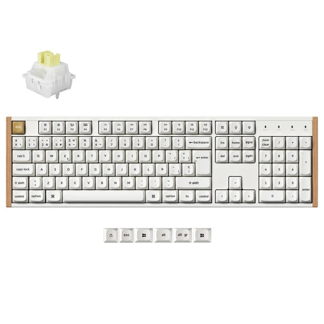 Clavier personnalisé Keychron K10 HE sans fil à interrupteur magnétique Collection disposition ISO