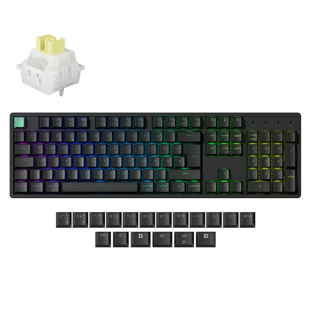 Keychron K10 HE Wireless Magnetic Switch Custom Keyboard ISO Layout Collection