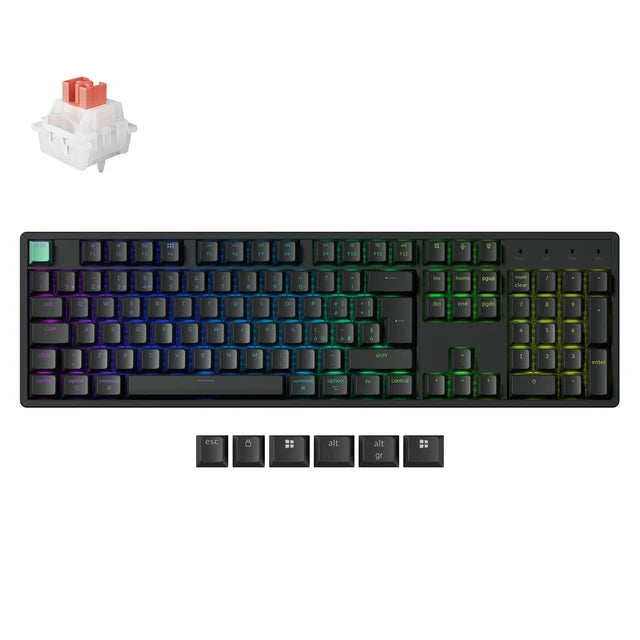 Keychron K10 HE Wireless Magnetic Switch Custom Keyboard ISO Layout Collection