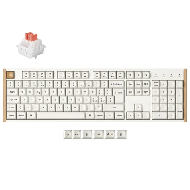 Keychron K10 HE Wireless Magnetic Switch Custom Keyboard ISO Layout Collection