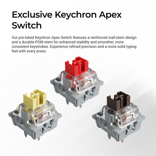 Keychron R6 QMK Wireless Mechanical Keyboard (US ANSI Layout)