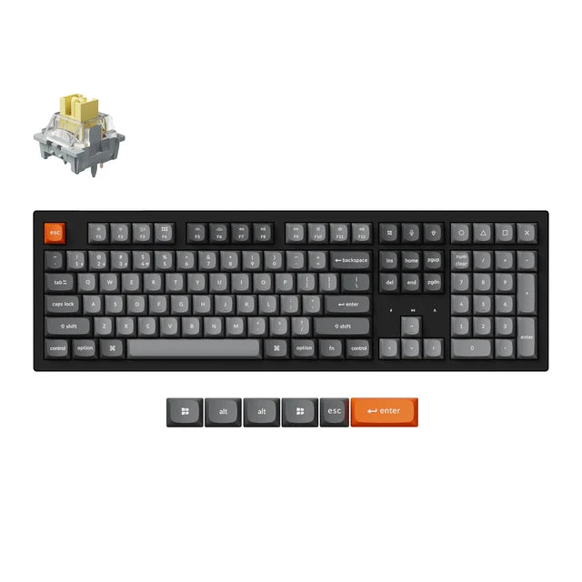 Keychron K10 Max QMK Wireless Mechanical Keyboard(US ANSI Layout)