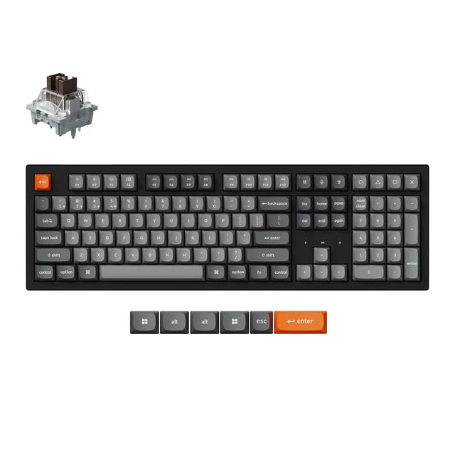 Keychron K10 Max QMK Wireless Mechanical Keyboard(US ANSI Layout)