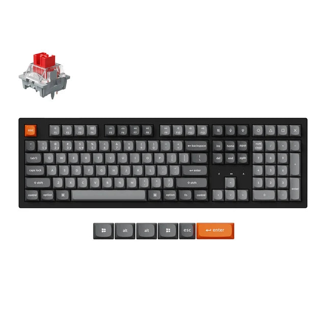 Keychron K10 Max QMK Wireless Mechanical Keyboard(US ANSI Layout)
