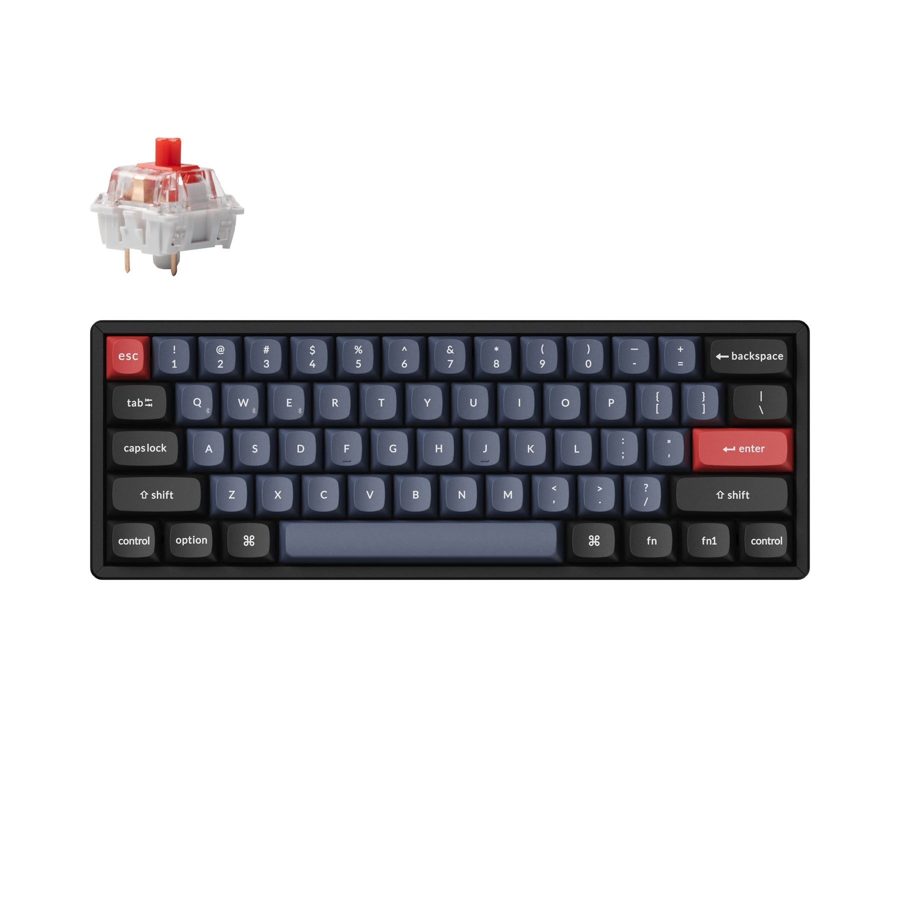 Clavier mécanique sans fil Keychron K12 Pro QMK/VIA (disposition US ANSI)