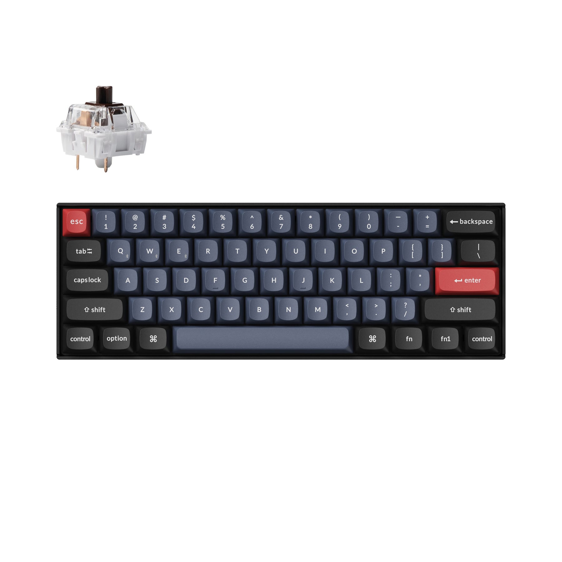 Clavier mécanique sans fil Keychron K12 Pro QMK/VIA (disposition US ANSI)