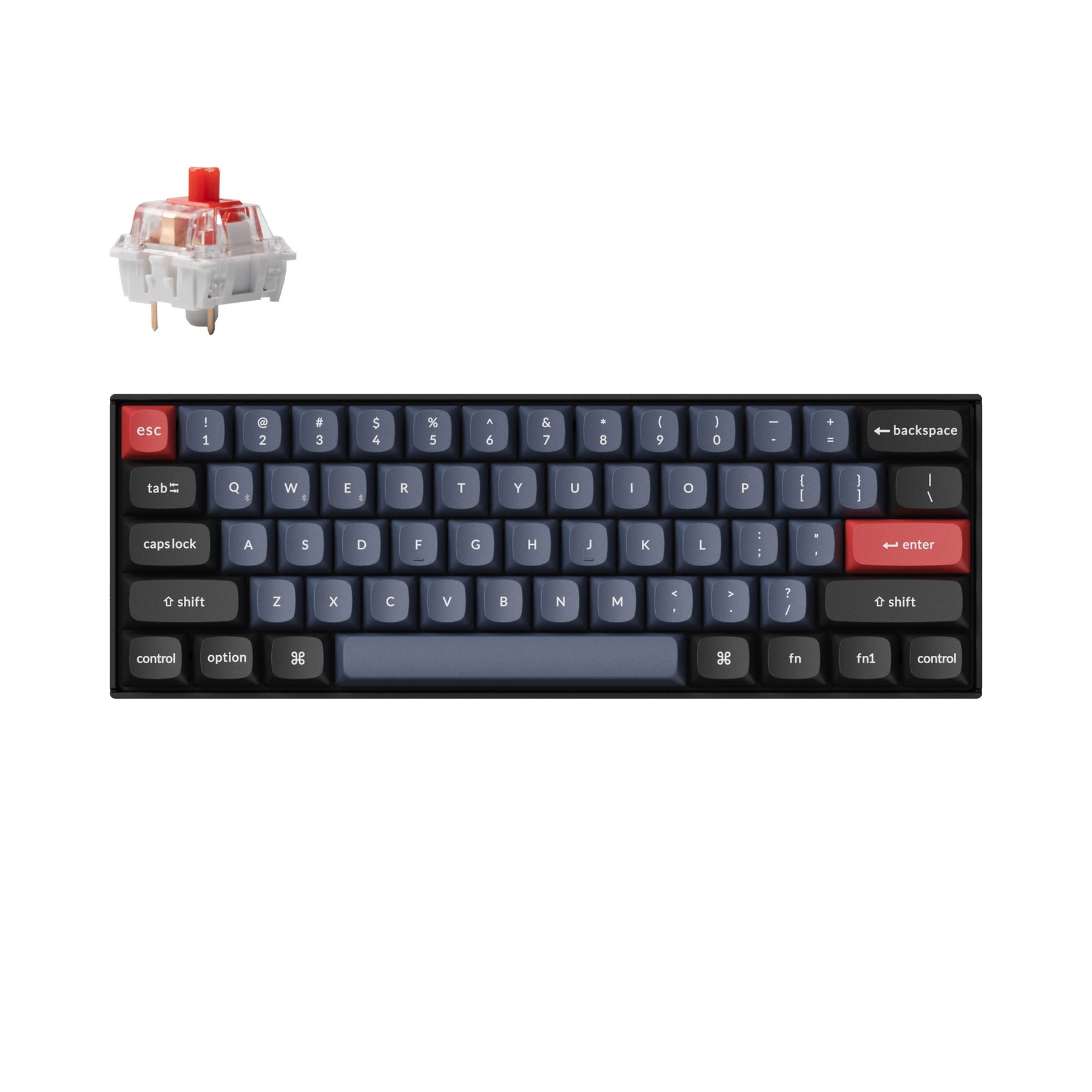 Clavier mécanique sans fil Keychron K12 Pro QMK/VIA (disposition US ANSI)