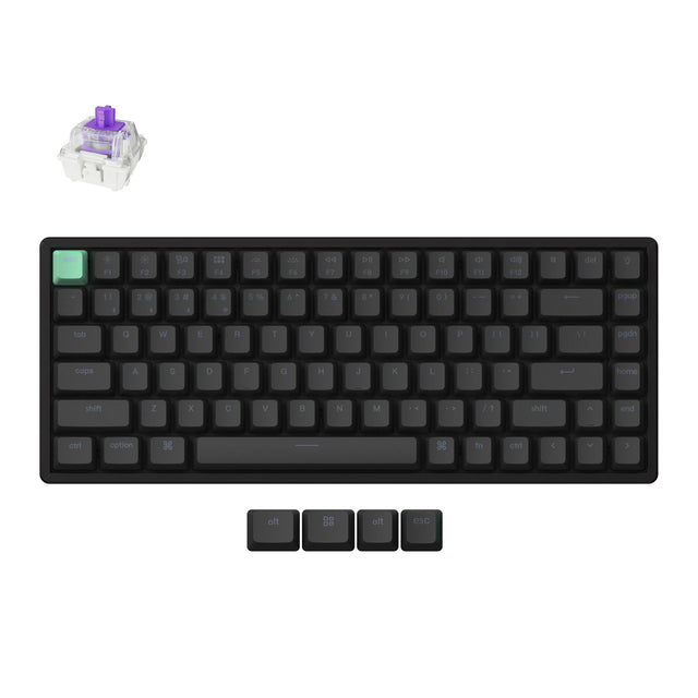 Clavier personnalisé à interrupteur magnétique sans fil Keychron K2 HE