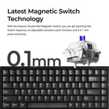 Keychron K2 HE Wireless Magnetic Switch Custom Keyboard - Resin Edition (US ANSI Layout)