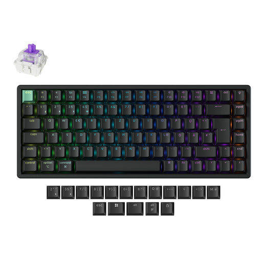 Clavier personnalisé Keychron K2 HE sans fil à interrupteur magnétique Collection disposition ISO