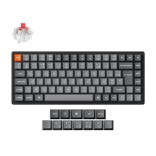 Clavier mécanique sans fil Keychron K2 Max QMK Collection disposition ISO
