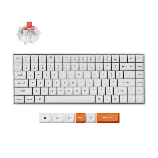 Clavier mécanique sans fil Keychron K2 Max QMK (disposition US ANSI)