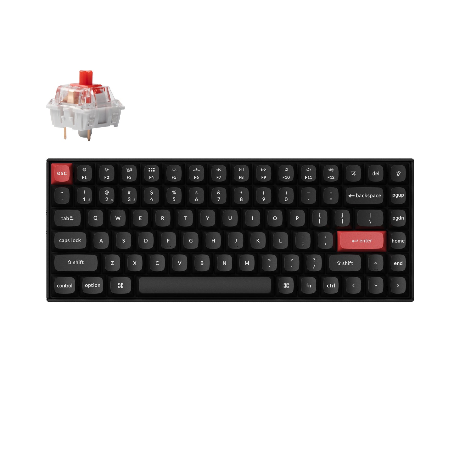 Clavier mécanique sans fil Keychron K2 Pro QMK/VIA (disposition US ANSI)