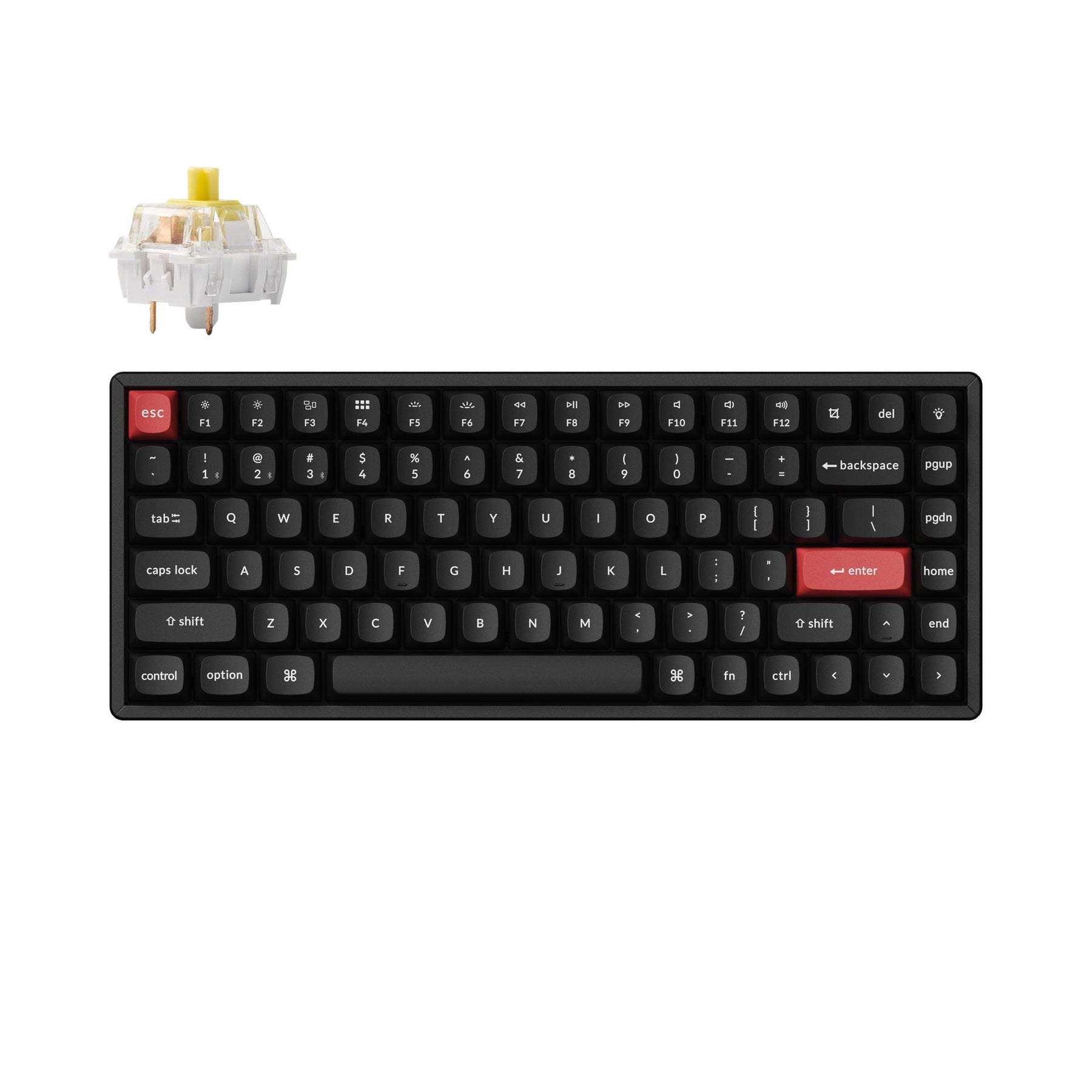 Clavier mécanique sans fil Keychron K2 Pro QMK/VIA (disposition US ANSI)
