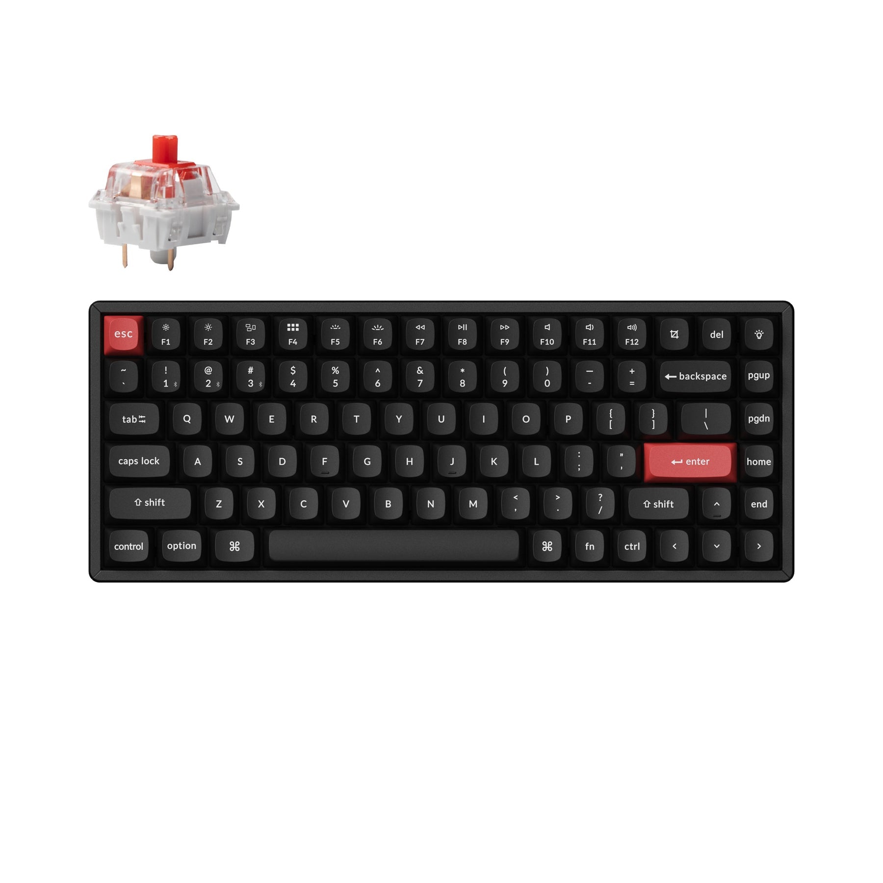 Clavier mécanique sans fil Keychron K2 Pro QMK/VIA (disposition US ANSI)
