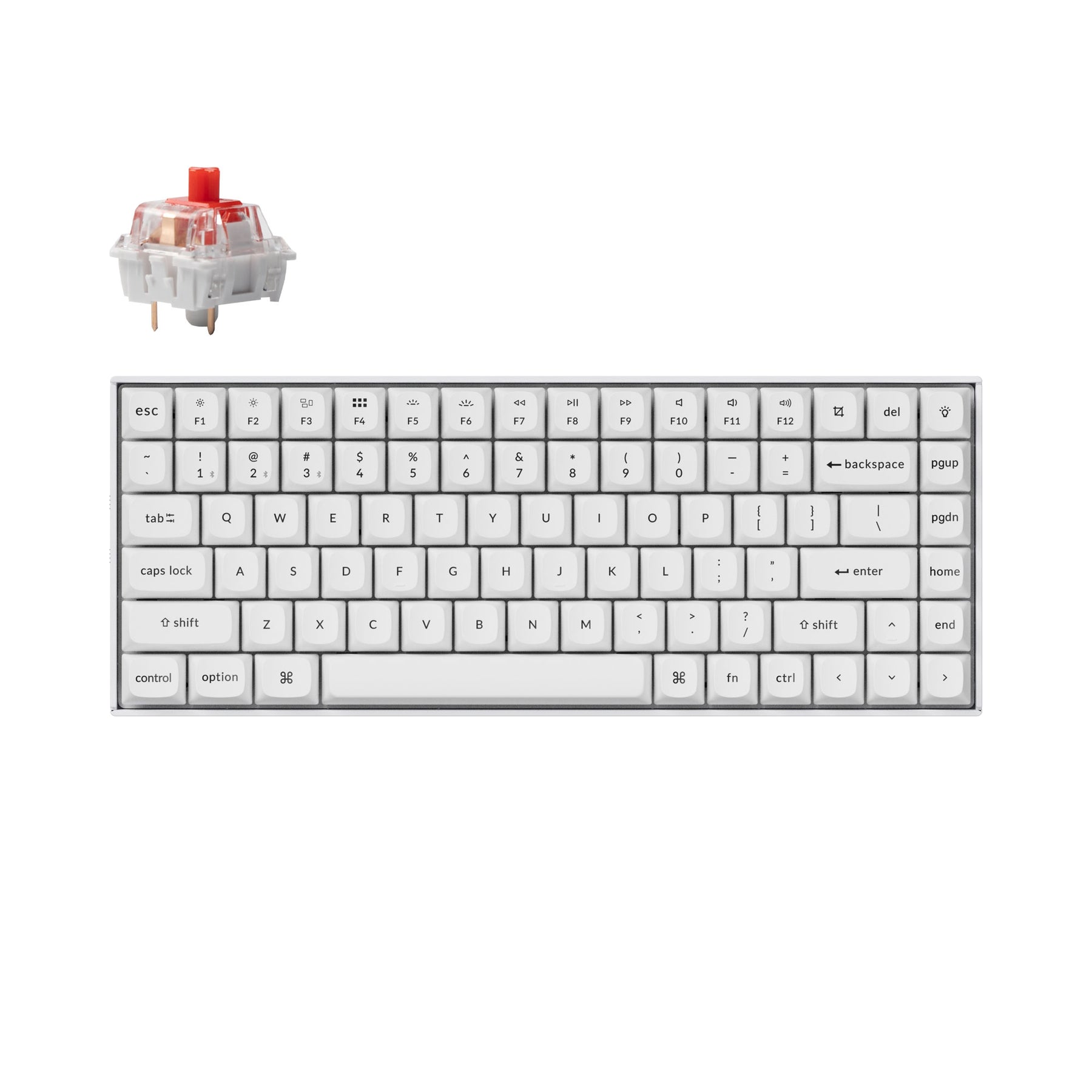 Clavier mécanique sans fil Keychron K2 Pro QMK/VIA (disposition US ANSI)