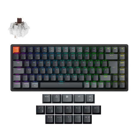 Keychron K2 QMK Wireless Mechanical Keyboard ISO Layout - Version 3