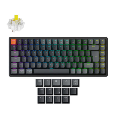 Keychron K2 QMK Wireless Mechanical Keyboard ISO Layout - Version 3