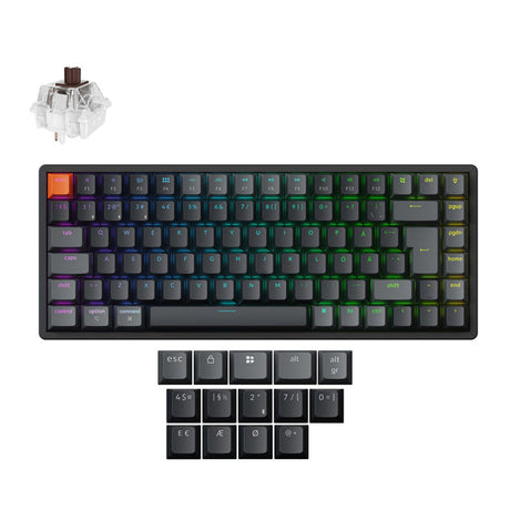 Keychron K2 QMK Wireless Mechanical Keyboard ISO Layout - Version 3