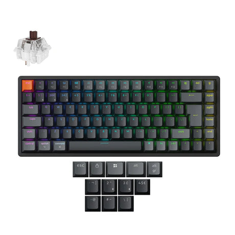 Keychron K2 QMK Wireless Mechanical Keyboard ISO Layout - Version 3