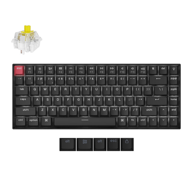 Clavier Mécanique Sans Fil Keychron K2 QMK (Version 3) (Disposition US ANSI)
