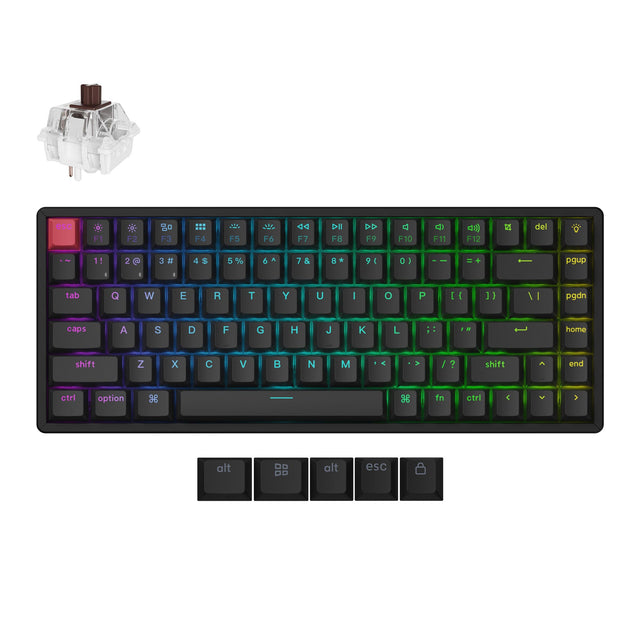 Clavier Mécanique Sans Fil Keychron K2 QMK (Version 3) (Disposition US ANSI)